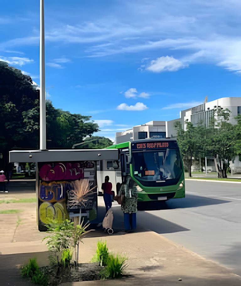 Maissuri Studio C/ Varanda na Asa Norte