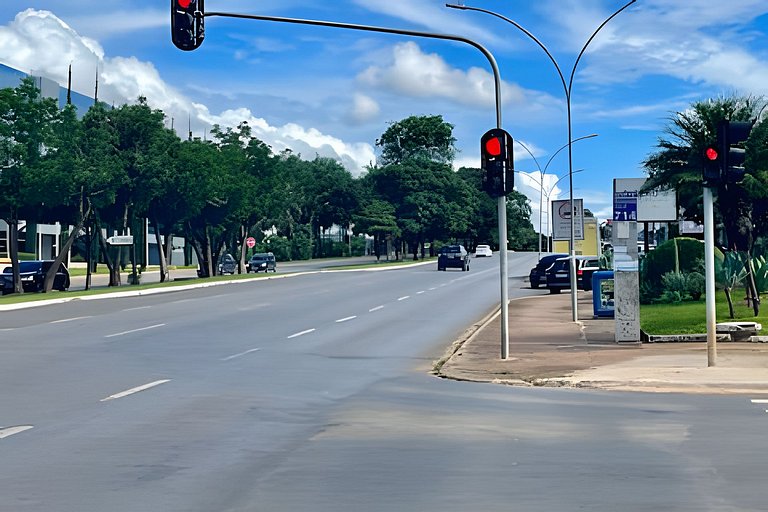 Studio com Varanda em Brasília