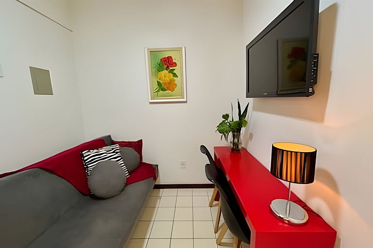 Studio na Asa Sul - 6,7 km do Aeroporto Brasília.